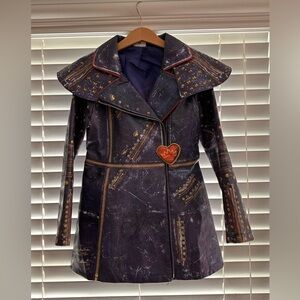 Disney Store - Evie Descendants faux leather jacket and costume accessories